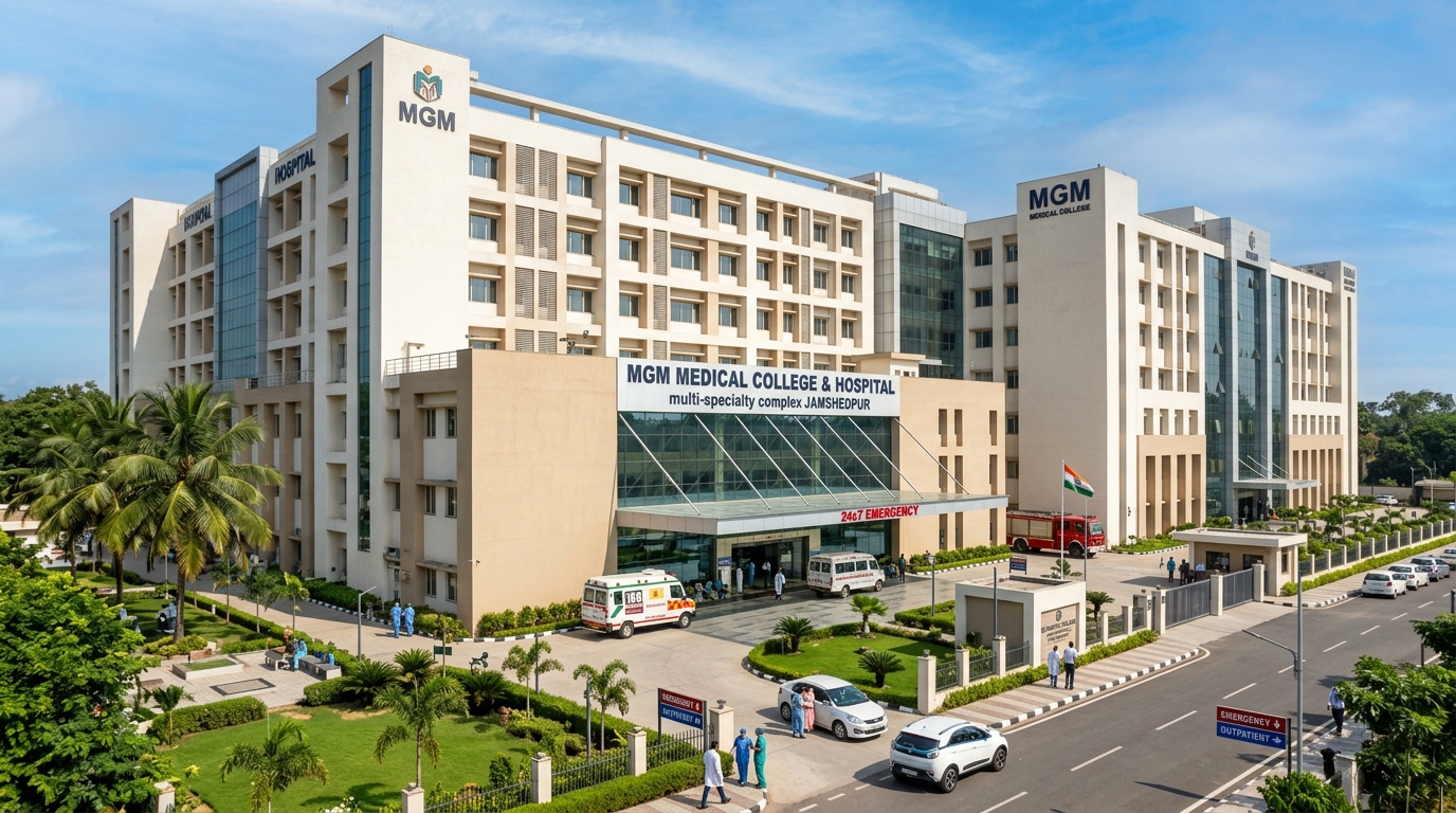 MGM Hospital Jamshedpur Coated by CBM Coats